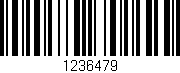 Código de barras (EAN, GTIN, SKU, ISBN): '1236479'