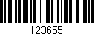 Código de barras (EAN, GTIN, SKU, ISBN): '123655'