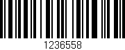 Código de barras (EAN, GTIN, SKU, ISBN): '1236558'