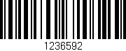 Código de barras (EAN, GTIN, SKU, ISBN): '1236592'