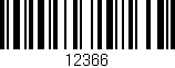 Código de barras (EAN, GTIN, SKU, ISBN): '12366'