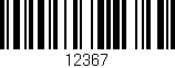 Código de barras (EAN, GTIN, SKU, ISBN): '12367'