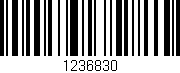 Código de barras (EAN, GTIN, SKU, ISBN): '1236830'