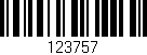 Código de barras (EAN, GTIN, SKU, ISBN): '123757'