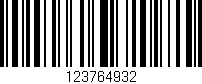 Código de barras (EAN, GTIN, SKU, ISBN): '123764932'