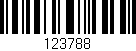 Código de barras (EAN, GTIN, SKU, ISBN): '123788'