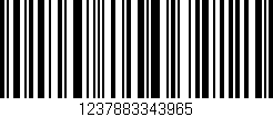 Código de barras (EAN, GTIN, SKU, ISBN): '1237883343965'