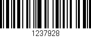 Código de barras (EAN, GTIN, SKU, ISBN): '1237928'