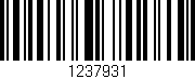 Código de barras (EAN, GTIN, SKU, ISBN): '1237931'
