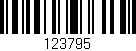 Código de barras (EAN, GTIN, SKU, ISBN): '123795'