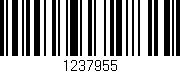 Código de barras (EAN, GTIN, SKU, ISBN): '1237955'