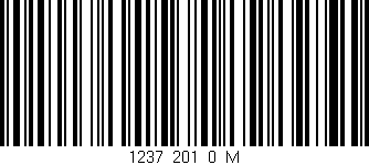 Código de barras (EAN, GTIN, SKU, ISBN): '1237_201_0_M'