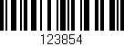 Código de barras (EAN, GTIN, SKU, ISBN): '123854'