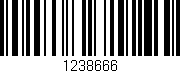 Código de barras (EAN, GTIN, SKU, ISBN): '1238666'