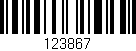Código de barras (EAN, GTIN, SKU, ISBN): '123867'