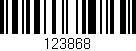 Código de barras (EAN, GTIN, SKU, ISBN): '123868'