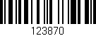 Código de barras (EAN, GTIN, SKU, ISBN): '123870'
