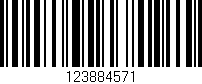 Código de barras (EAN, GTIN, SKU, ISBN): '123884571'