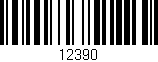 Código de barras (EAN, GTIN, SKU, ISBN): '12390'
