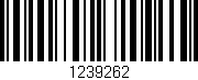 Código de barras (EAN, GTIN, SKU, ISBN): '1239262'