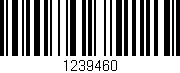 Código de barras (EAN, GTIN, SKU, ISBN): '1239460'