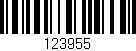 Código de barras (EAN, GTIN, SKU, ISBN): '123955'