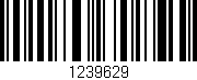 Código de barras (EAN, GTIN, SKU, ISBN): '1239629'