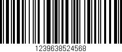 Código de barras (EAN, GTIN, SKU, ISBN): '1239638524568'