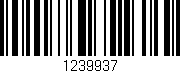 Código de barras (EAN, GTIN, SKU, ISBN): '1239937'