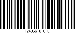 Código de barras (EAN, GTIN, SKU, ISBN): '124056_0_0_U'