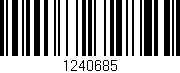 Código de barras (EAN, GTIN, SKU, ISBN): '1240685'