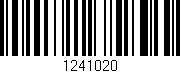 Código de barras (EAN, GTIN, SKU, ISBN): '1241020'