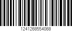 Código de barras (EAN, GTIN, SKU, ISBN): '1241268554068'