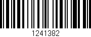Código de barras (EAN, GTIN, SKU, ISBN): '1241382'