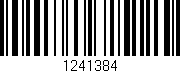 Código de barras (EAN, GTIN, SKU, ISBN): '1241384'