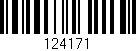 Código de barras (EAN, GTIN, SKU, ISBN): '124171'