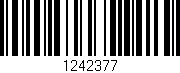 Código de barras (EAN, GTIN, SKU, ISBN): '1242377'