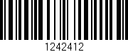 Código de barras (EAN, GTIN, SKU, ISBN): '1242412'