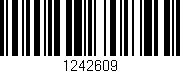 Código de barras (EAN, GTIN, SKU, ISBN): '1242609'