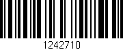 Código de barras (EAN, GTIN, SKU, ISBN): '1242710'