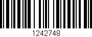 Código de barras (EAN, GTIN, SKU, ISBN): '1242748'