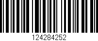 Código de barras (EAN, GTIN, SKU, ISBN): '124284252'