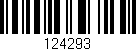 Código de barras (EAN, GTIN, SKU, ISBN): '124293'