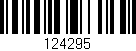 Código de barras (EAN, GTIN, SKU, ISBN): '124295'