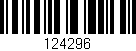Código de barras (EAN, GTIN, SKU, ISBN): '124296'
