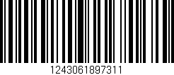Código de barras (EAN, GTIN, SKU, ISBN): '1243061897311'