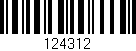 Código de barras (EAN, GTIN, SKU, ISBN): '124312'