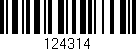 Código de barras (EAN, GTIN, SKU, ISBN): '124314'