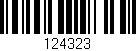 Código de barras (EAN, GTIN, SKU, ISBN): '124323'