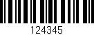 Código de barras (EAN, GTIN, SKU, ISBN): '124345'
